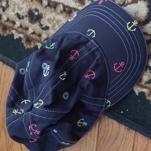 Nautica Girl's baseball style hat w/adj. velcro strap